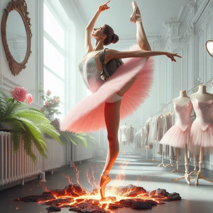 Spring time Tutu and Ballet Fashion in Europe