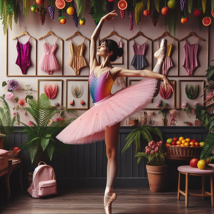 Spring time Tutu Shopping in Brixton