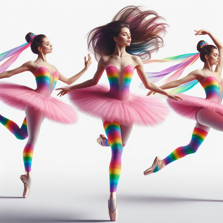 June Pride Month in a Pink Tutu in Rochester