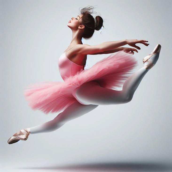 June Pride Month in a Pink Tutu in Pont-y-pÅµl