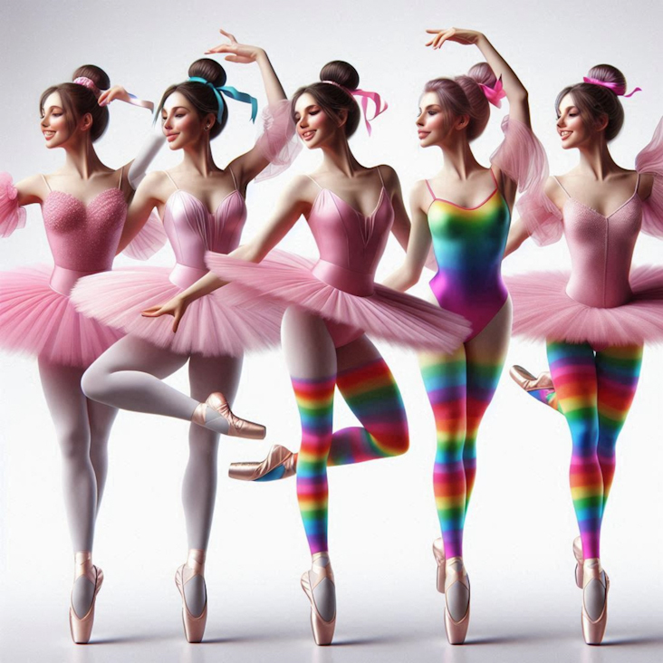 June Pride Month in a Pink Tutu in Wellington