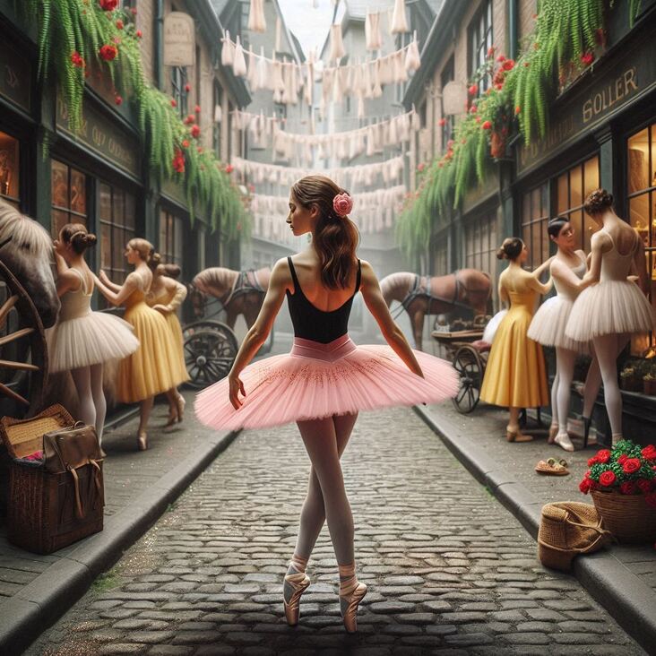 #TutuBlog 2019-03-05 in Croydon with a pink tutu.