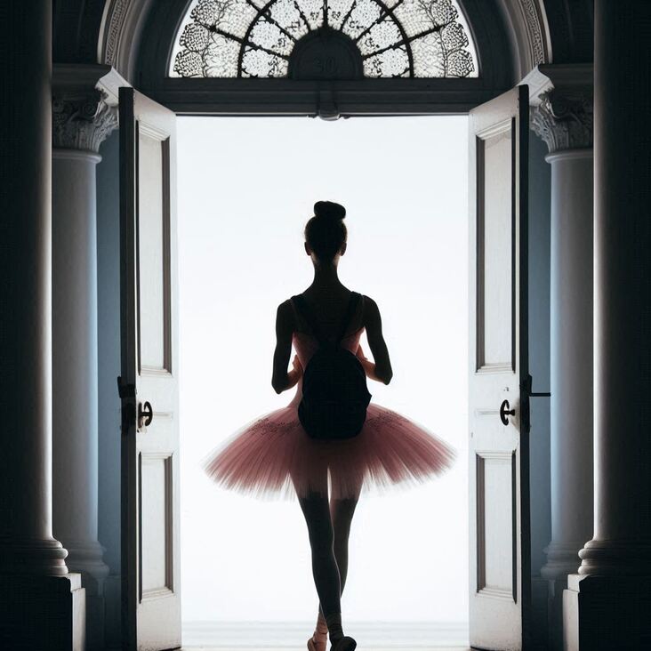 #TutuBlog 2019-05-29 in Acton with a pink tutu.