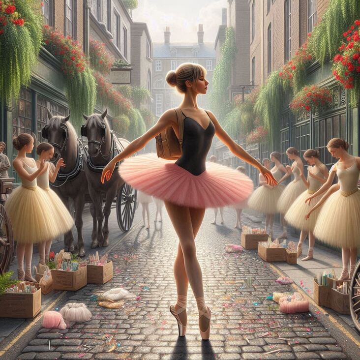 #TutuBlog 2019-07-08 in Beckenham with a classic tutu.