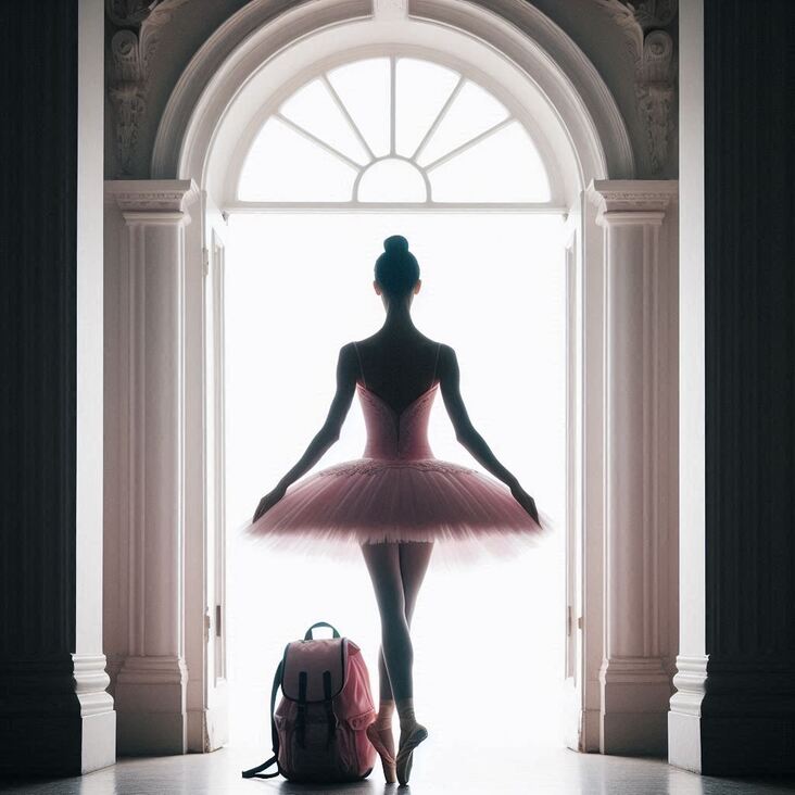 #TutuBlog 2024-03-26 in Chester with a pink tutu.