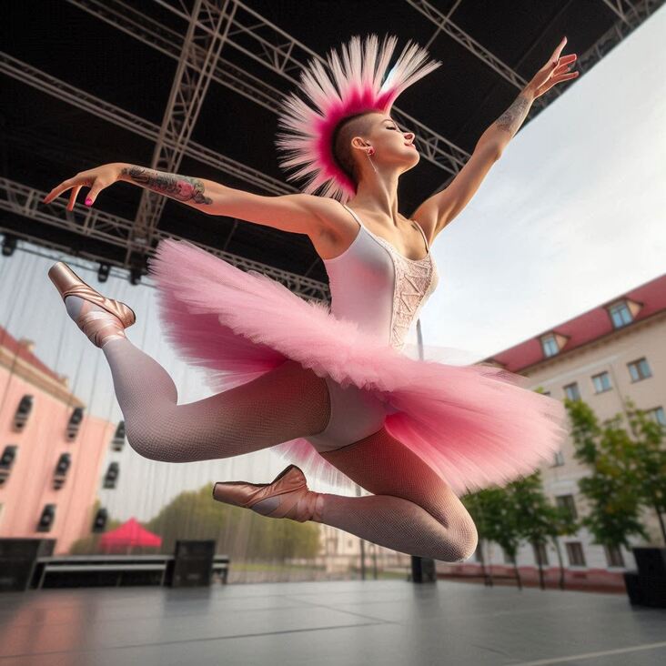 #TutuBlog 2024-06-07 in Rowley Regis with a european style tutu.