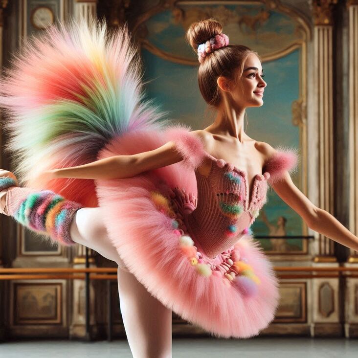 #TutuBlog 2024-08-20 in Bexleyheath with a food themed tutu.