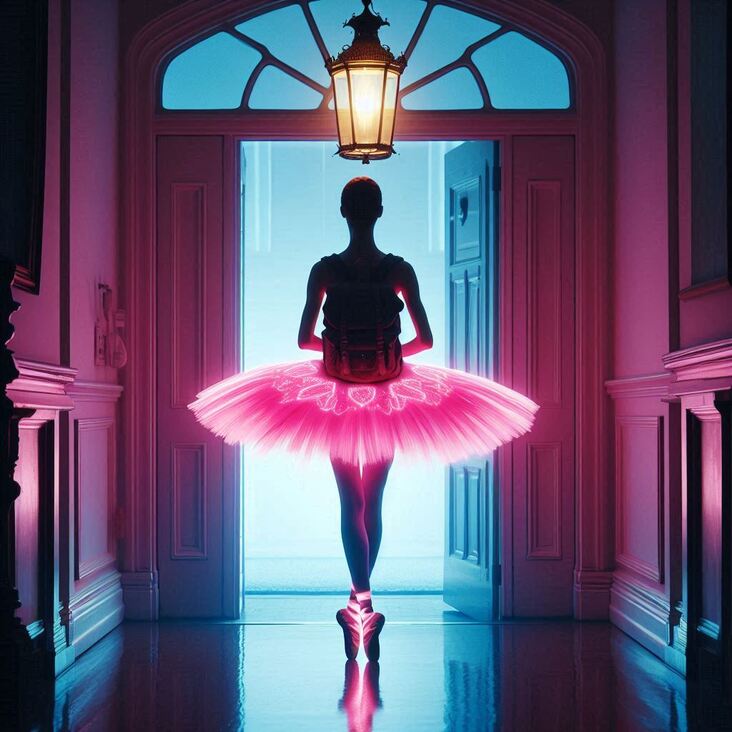 #TutuBlog 2025-04-06 in Leighton Buzzard with a random tutu.