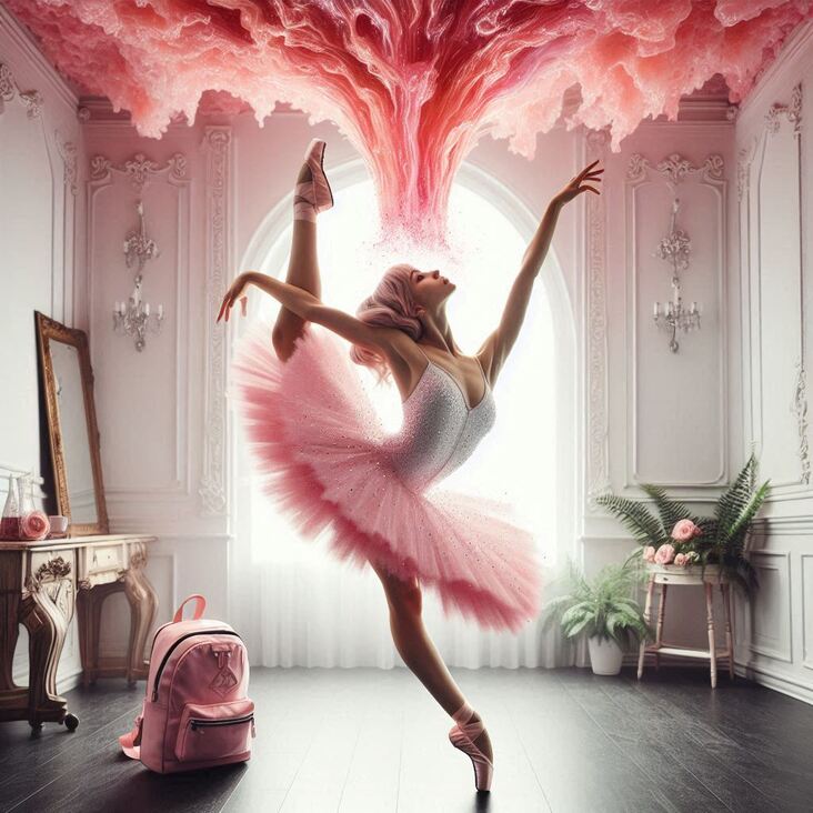 #TutuBlog 2025-05-23 in Pont-y-pool with a orange tutu.