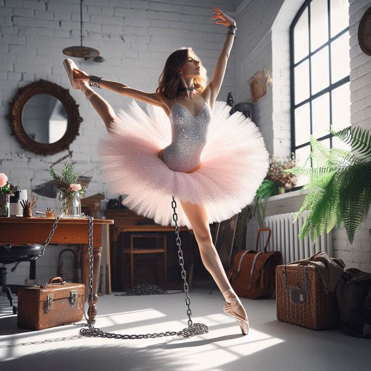 #TutuBlog 2025-05-30 in Melton Mowbray with a american style tutu.