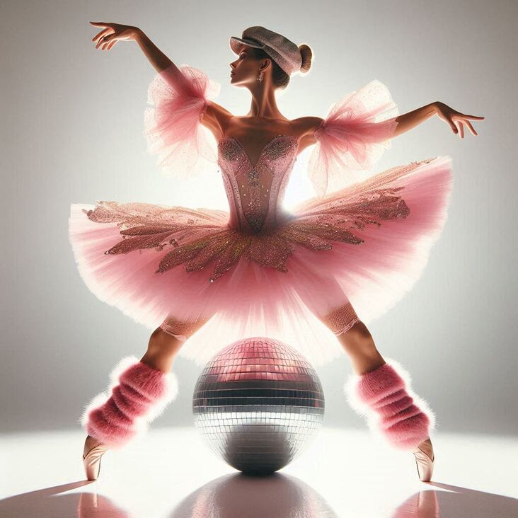 #TutuBlog 2025-09-08 in East Ham with a pink tutu.