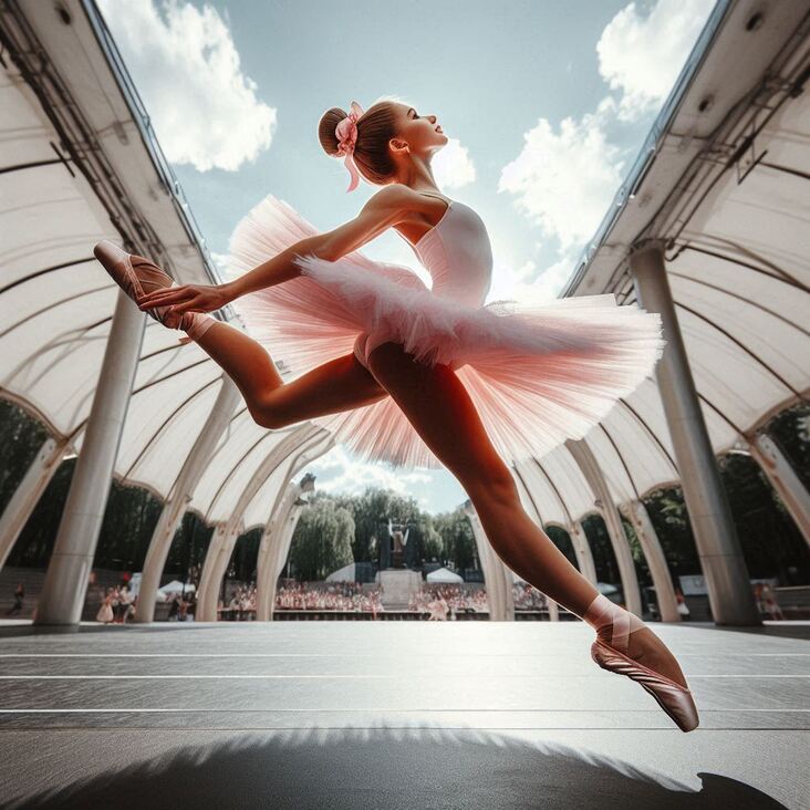 #TutuBlog 2025-10-15 in Littlehampton with a black tutu.