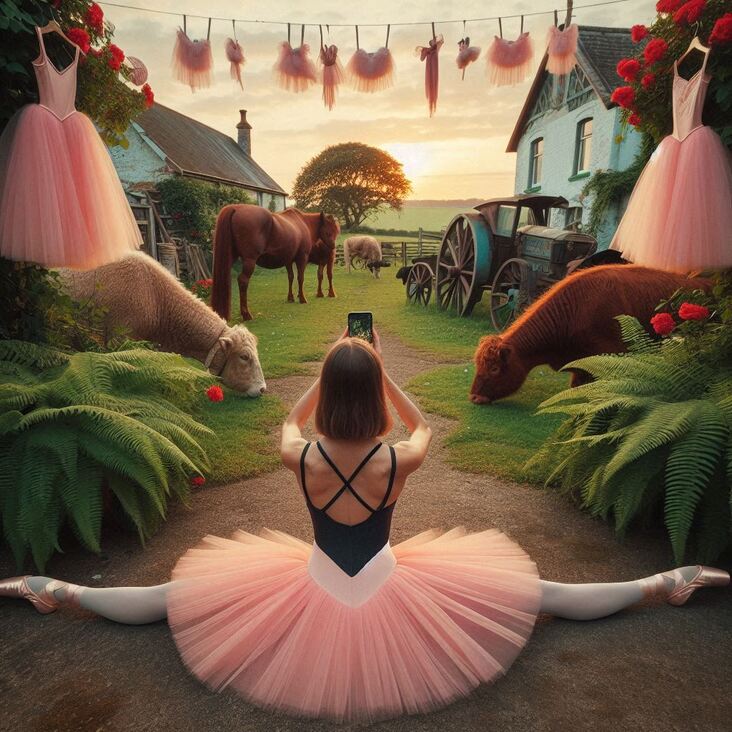 #TutuBlog 2025-10-19 in Bebington with a modern tutu.