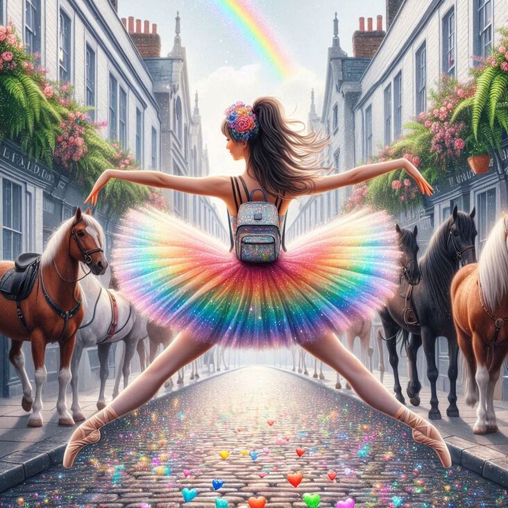 #TutuBlog 2026-01-15 in Wigston Magna with a fluffy tutu.