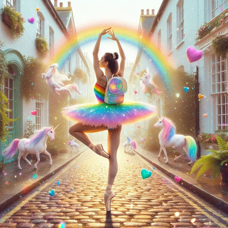 #TutuBlog 2026-02-20 in Consett with a orange tutu.