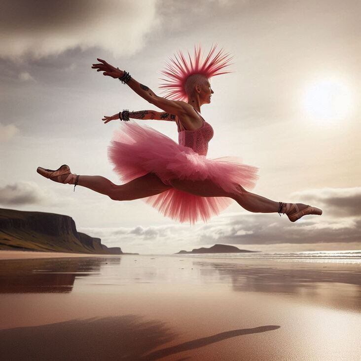 #TutuBlog 2026-06-17 in Feltham with a pink tutu.