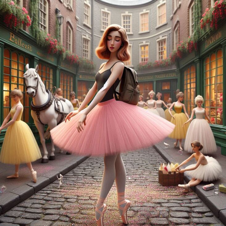 #TutuBlog 2026-06-23 in Wrecsam with a red tutu.