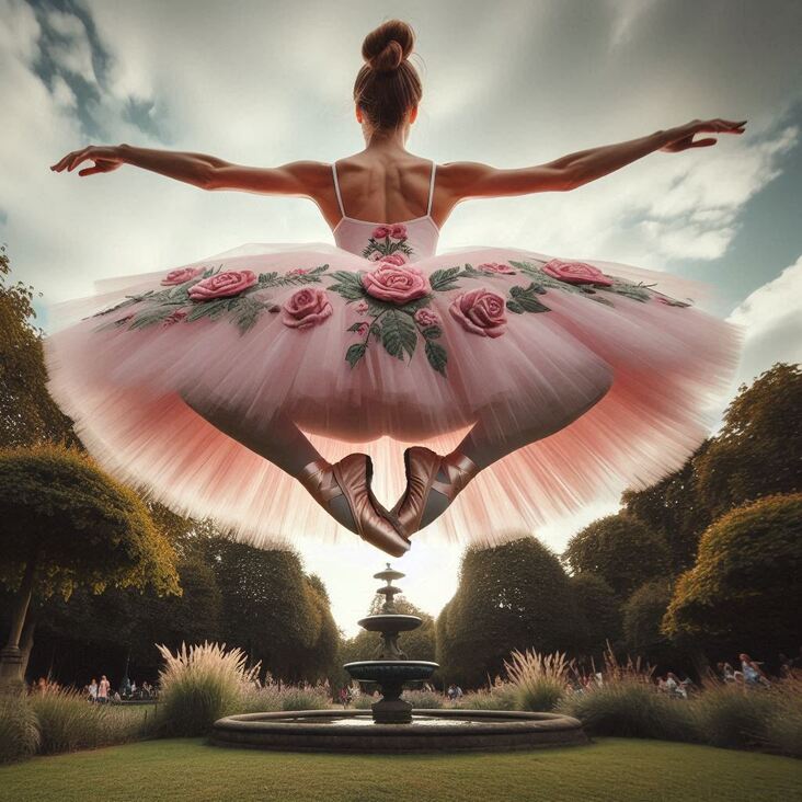 #TutuBlog 2026-08-19 in Newbury with a pancake tutu.