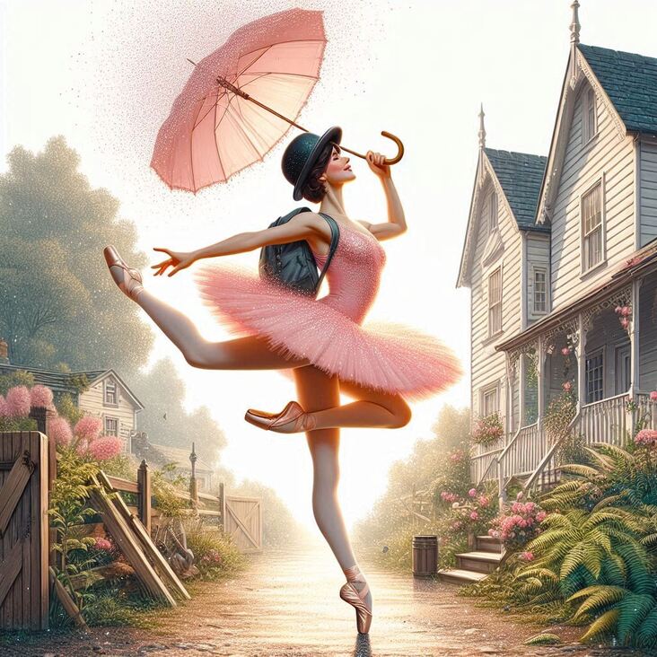 #TutuBlog 2026-10-15 in Carshalton with a pink tutu.