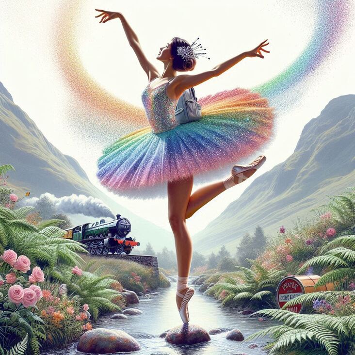 #TutuBlog 2026-10-18 in Kendal with a black tutu.