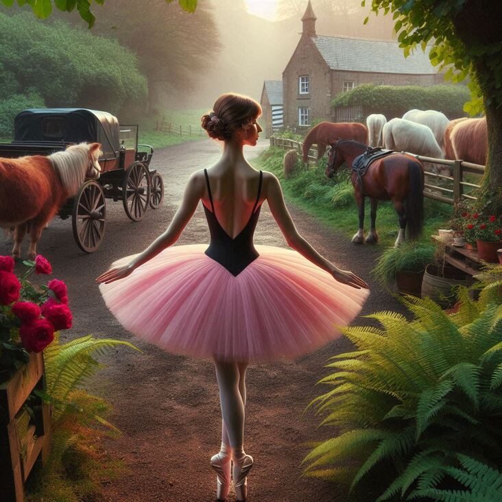 #TutuBlog 2027-02-08 in Carlisle with a red tutu.
