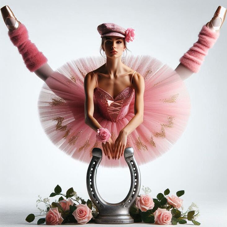 #TutuBlog 2027-02-23 in Kensington with a pink tutu.