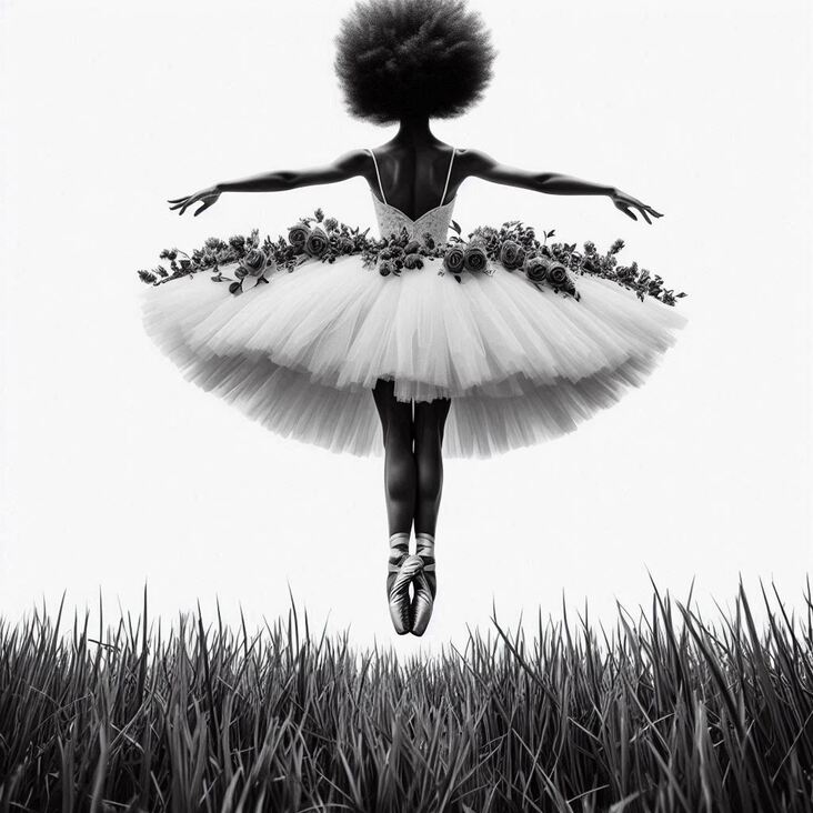 #TutuBlog 2027-03-01 in Mitcham with a feather tutu.