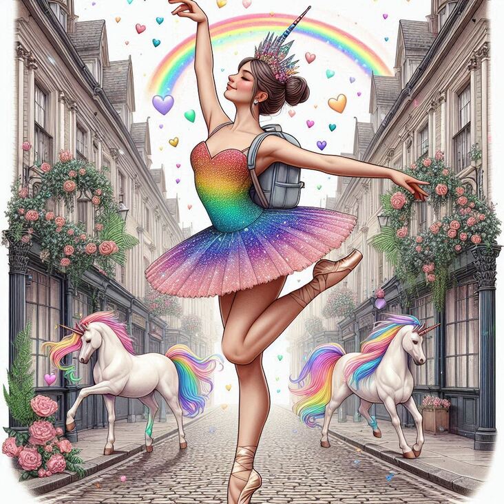 #TutuBlog 2027-03-05 in Dewsbury with a pink tutu.