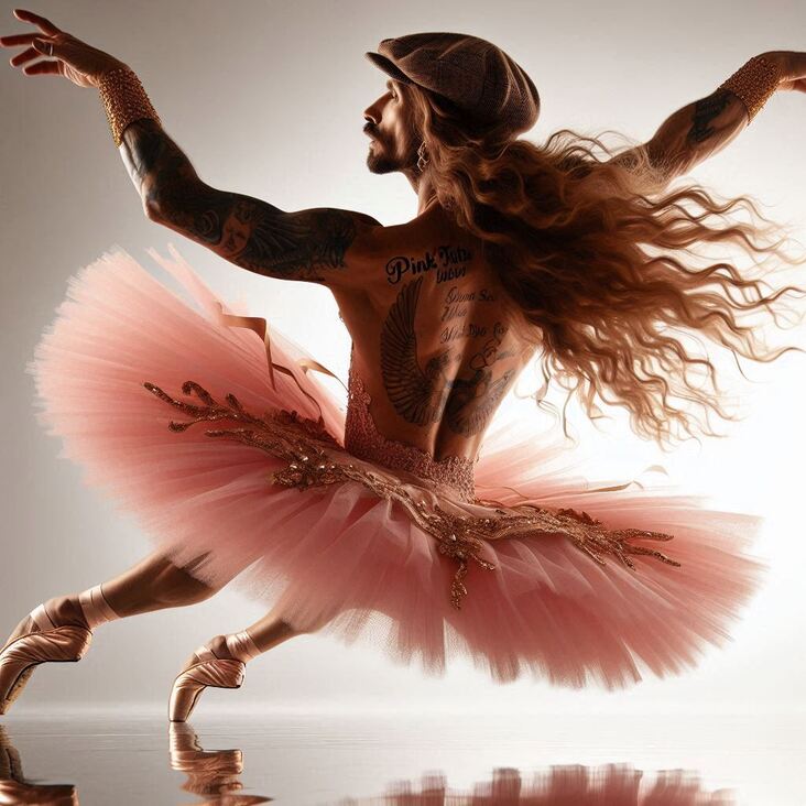 #TutuBlog 2027-04-23 in Catford with a narrow tutu.