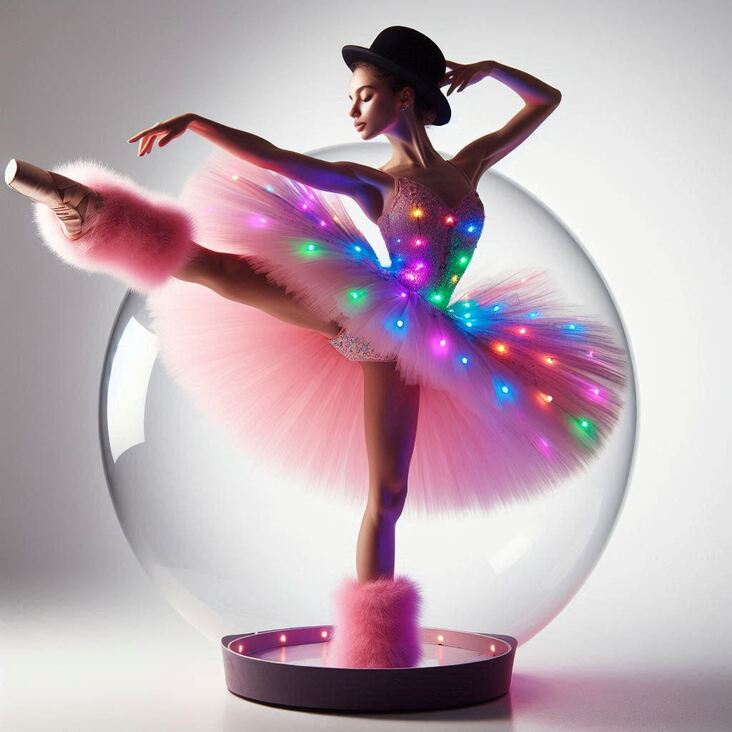 #TutuBlog 2027-04-30 in Urmston with a nature themed tutu.