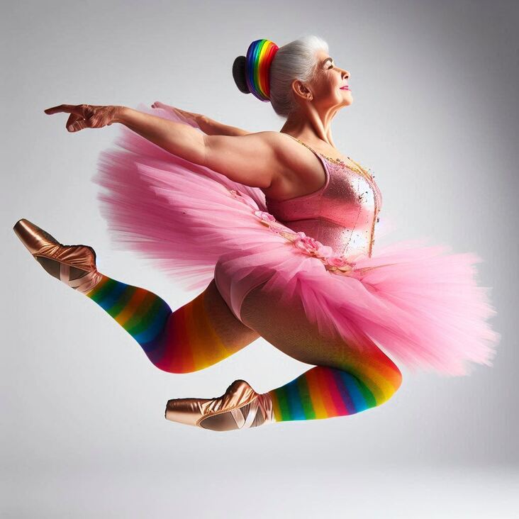 #TutuBlog 2027-05-08 in Ramsgate with a pink tutu.