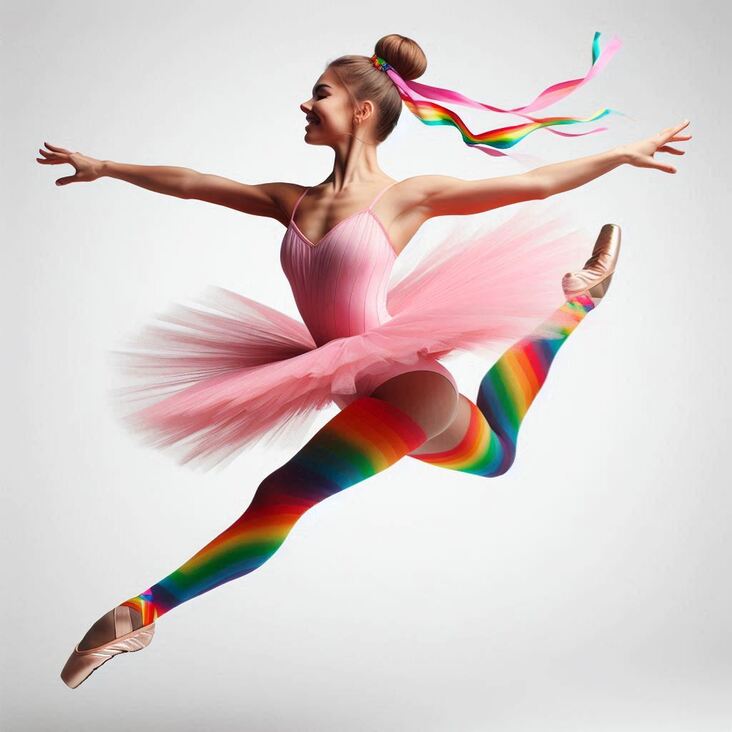 #TutuBlog 2027-06-02 in Kenton with a bright pink leotard.