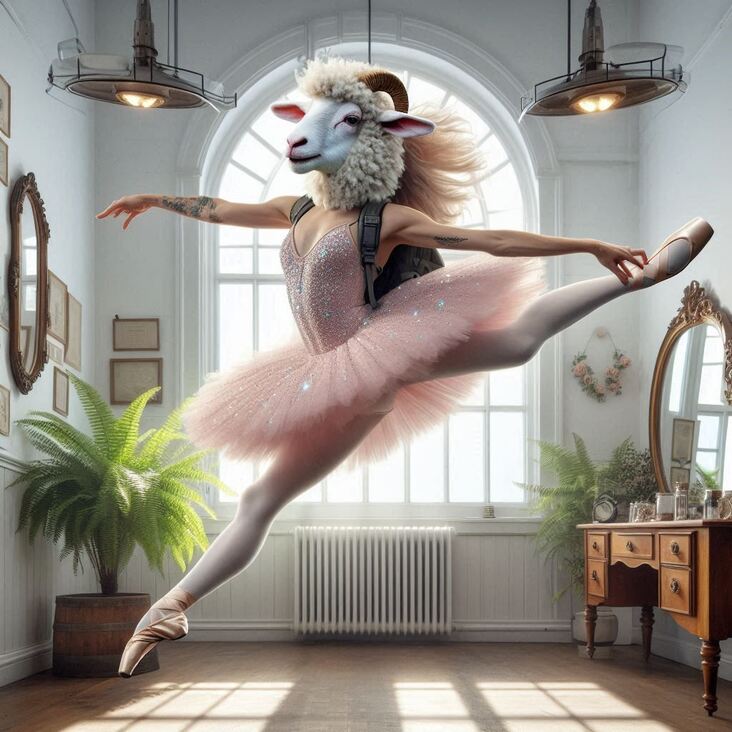 #TutuBlog 2027-07-06 in Pont-y-pool with a gymnastic tutu.