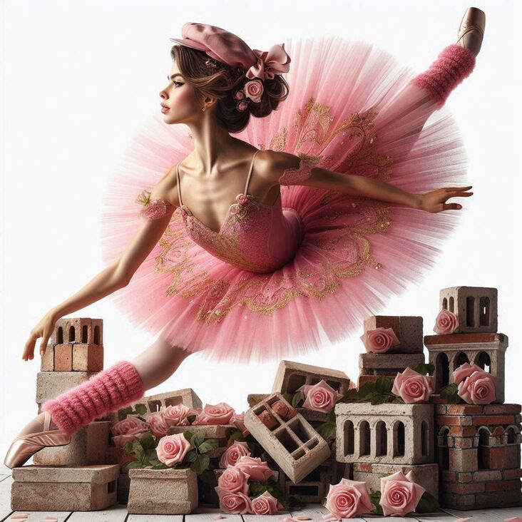 #TutuBlog 2002-01-02 in Spalding with a european style tutu.