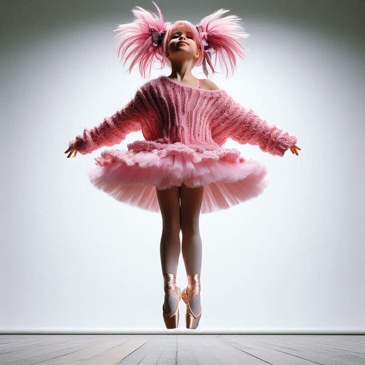 #TutuBlog 2002-12-10 in Warrington with a feather tutu.