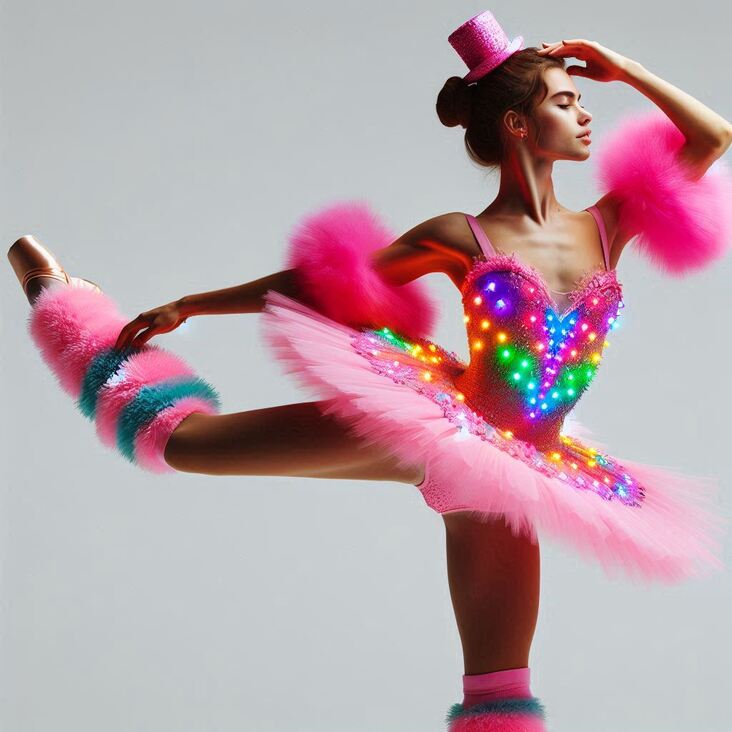 #TutuBlog 1997-04-24 in Sale with a european style tutu.