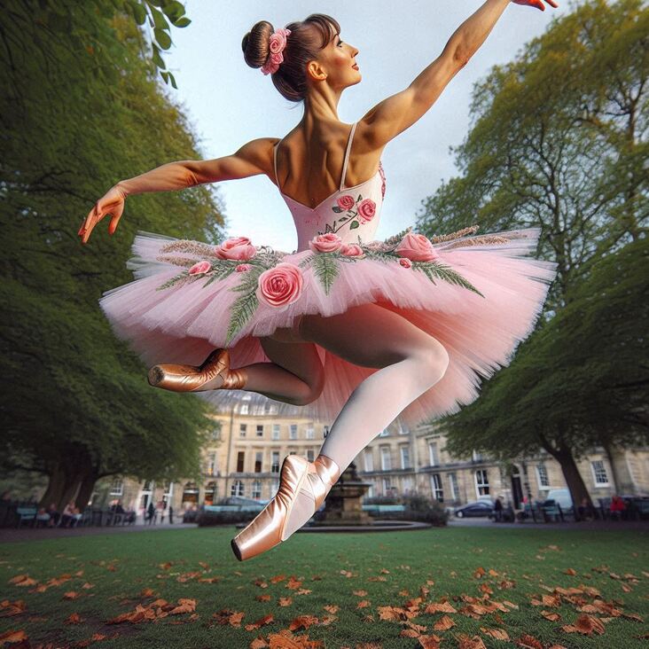 #TutuBlog 2004-08-28 in Scarborough with a red tutu.