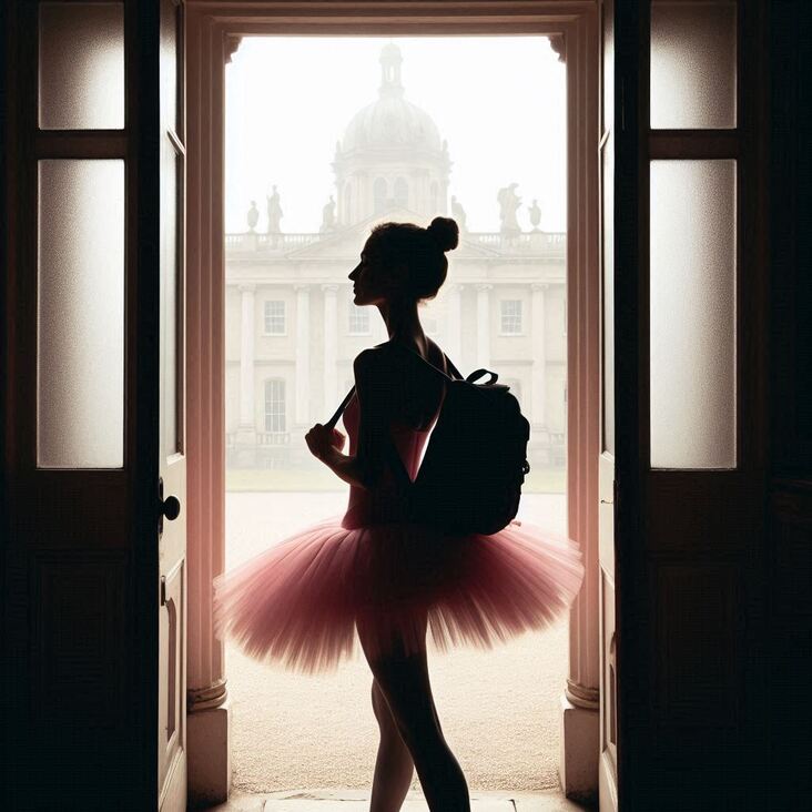 #TutuBlog 1999-07-17 in Brixton with a narrow tutu.