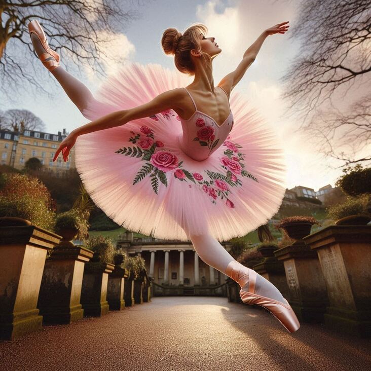 #TutuBlog 2008-11-04 in Royal Tunbridge Wells with a classic tutu.