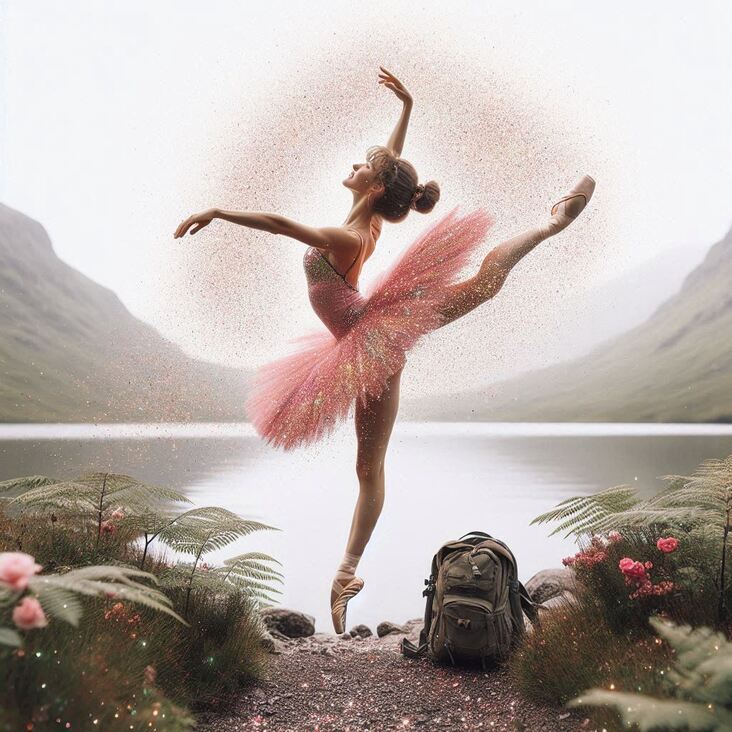 #TutuBlog 2003-05-11 in Arnold with a sporty tutu.