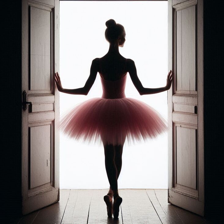 #TutuBlog 2003-11-02 in Kensington with a classic tutu.