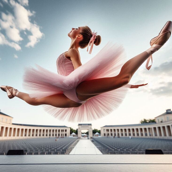 #TutuBlog 2010-07-23 in Pont-y-pool with a gymnastic tutu.