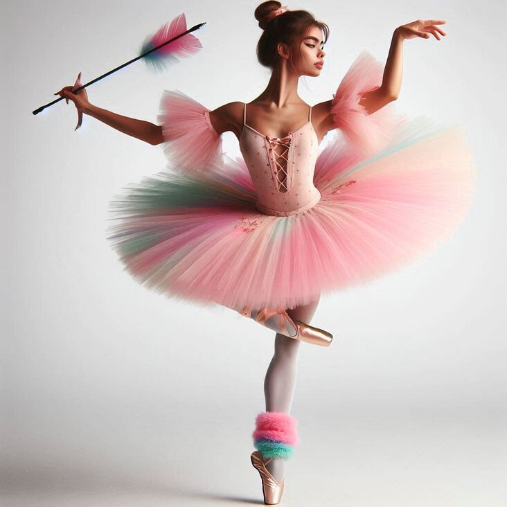 #TutuBlog 2010-11-15 in Crewe with a american style tutu.