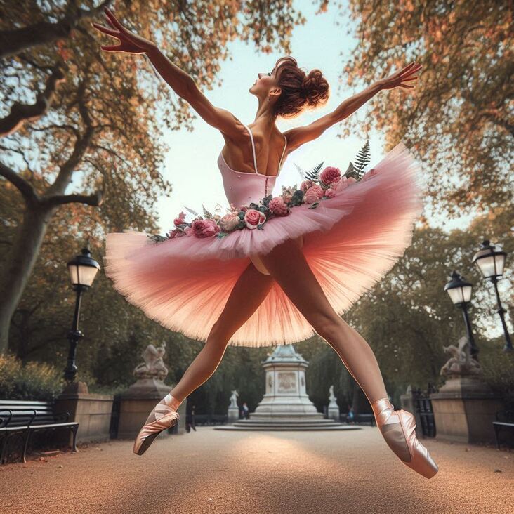 #TutuBlog 2006-03-18 in Whitley Bay with a red tutu.