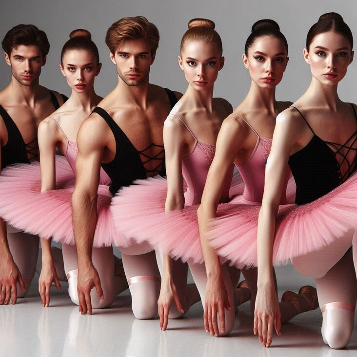 #TutuBlog 2013-02-24 in Morden with a bright pink tutu.