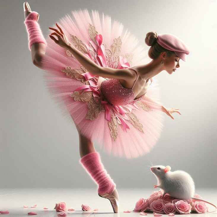 #TutuBlog 2008-10-22 in Dewsbury with a pink tutu.