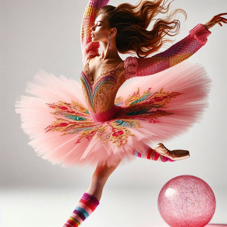 #TutuBlog 2008-11-29 in Morden with a bright pink tutu.