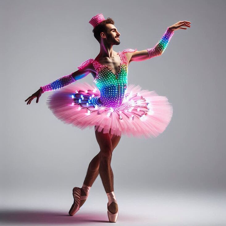 #TutuBlog 2015-02-23 in Waterlooville with a sporty tutu.