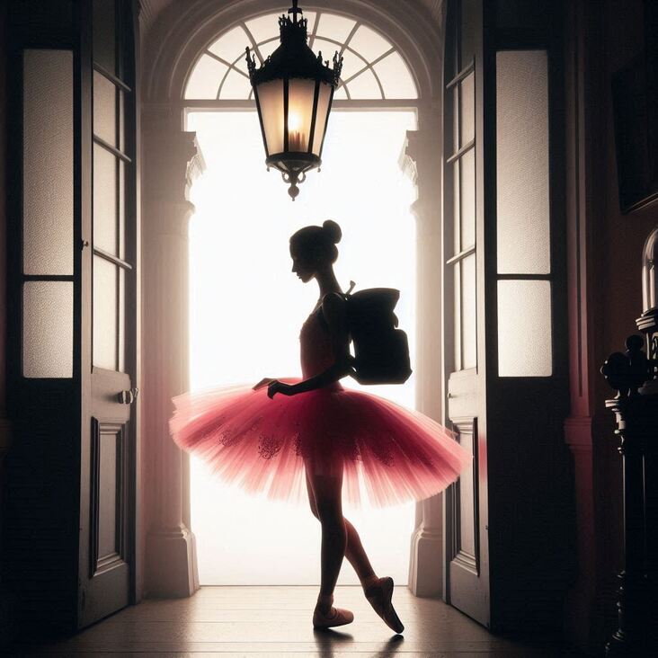 #TutuBlog 2010-10-30 in Saint Albans with a european style tutu.