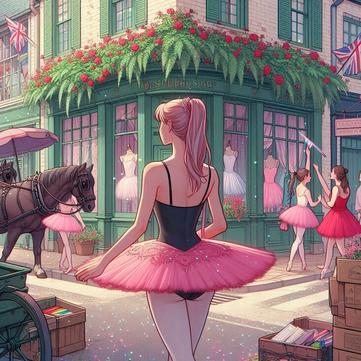 #TutuBlog 2017-06-17 in Ramsgate with a pink tutu.